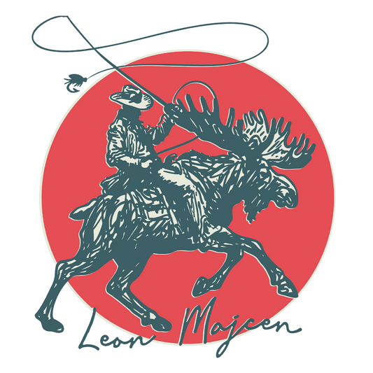 Moose Die Cut Sticker